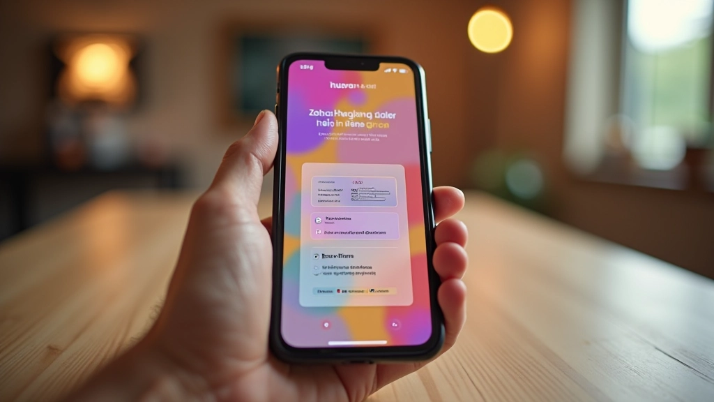 Colorful mobile app interface showing localized typography and cultural design elements specific to Southeast Asian markets