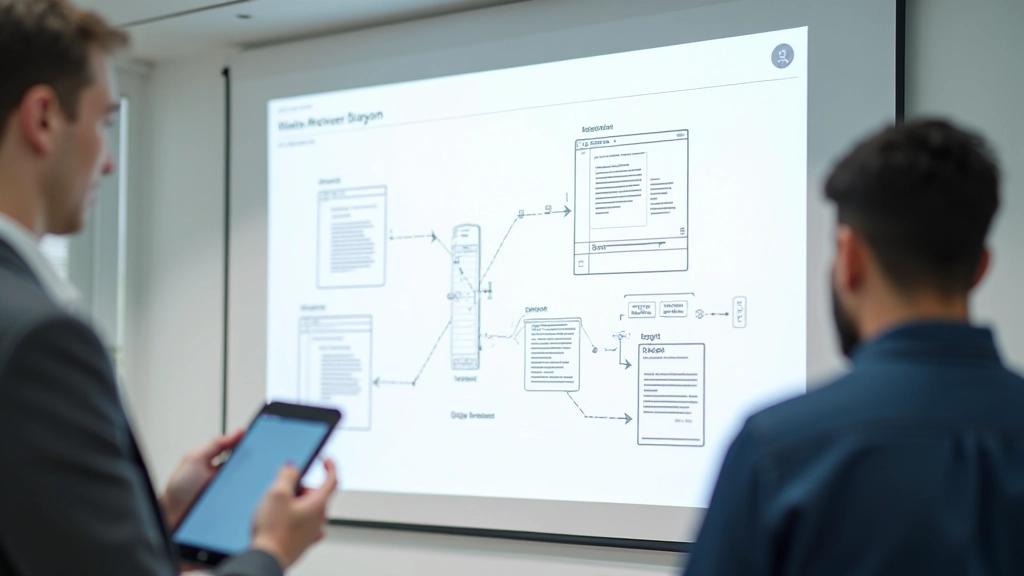 User flow diagram and wireframe documentation
